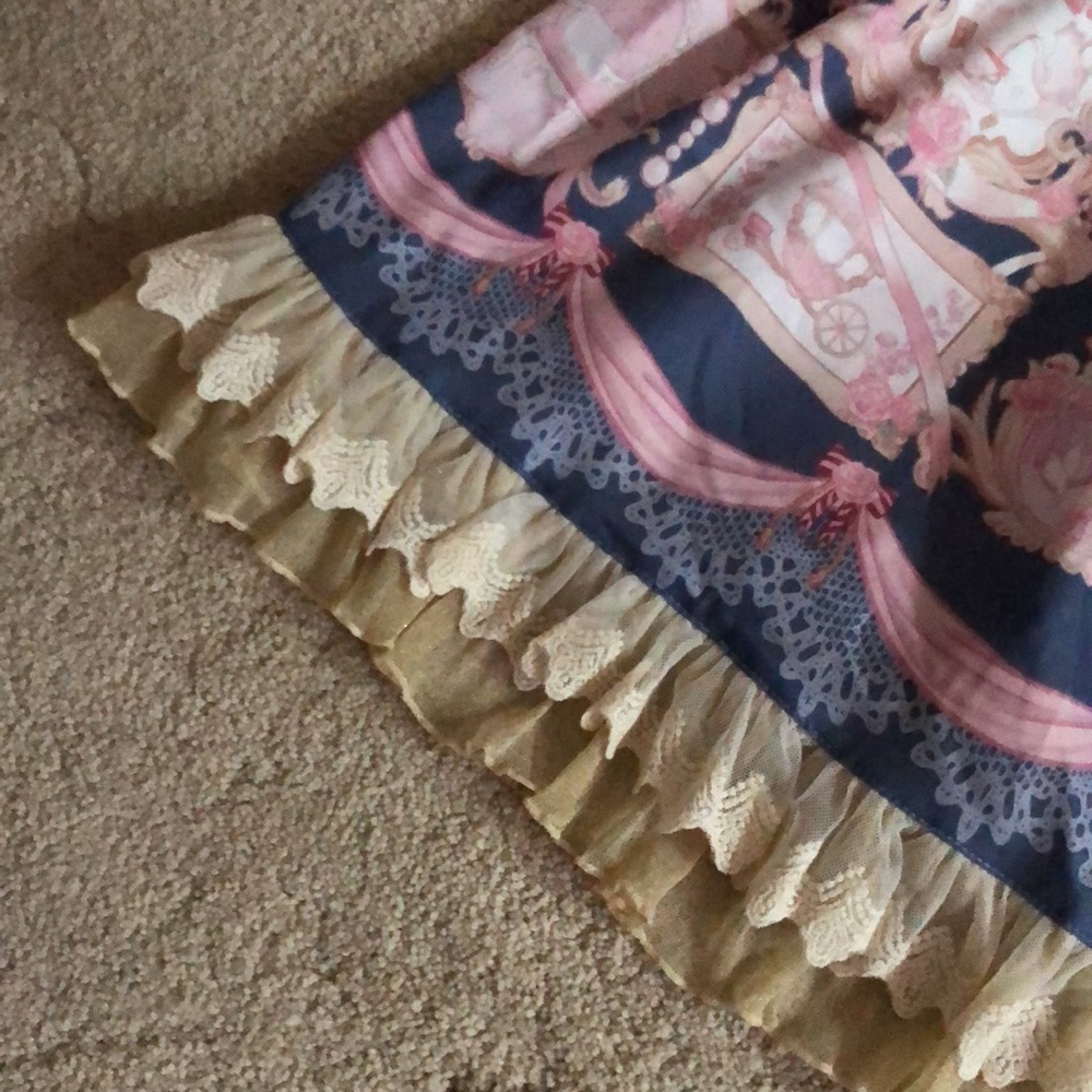 Sa Majeste La Rose Jumper Skirt Dress - Picture 6 of 12